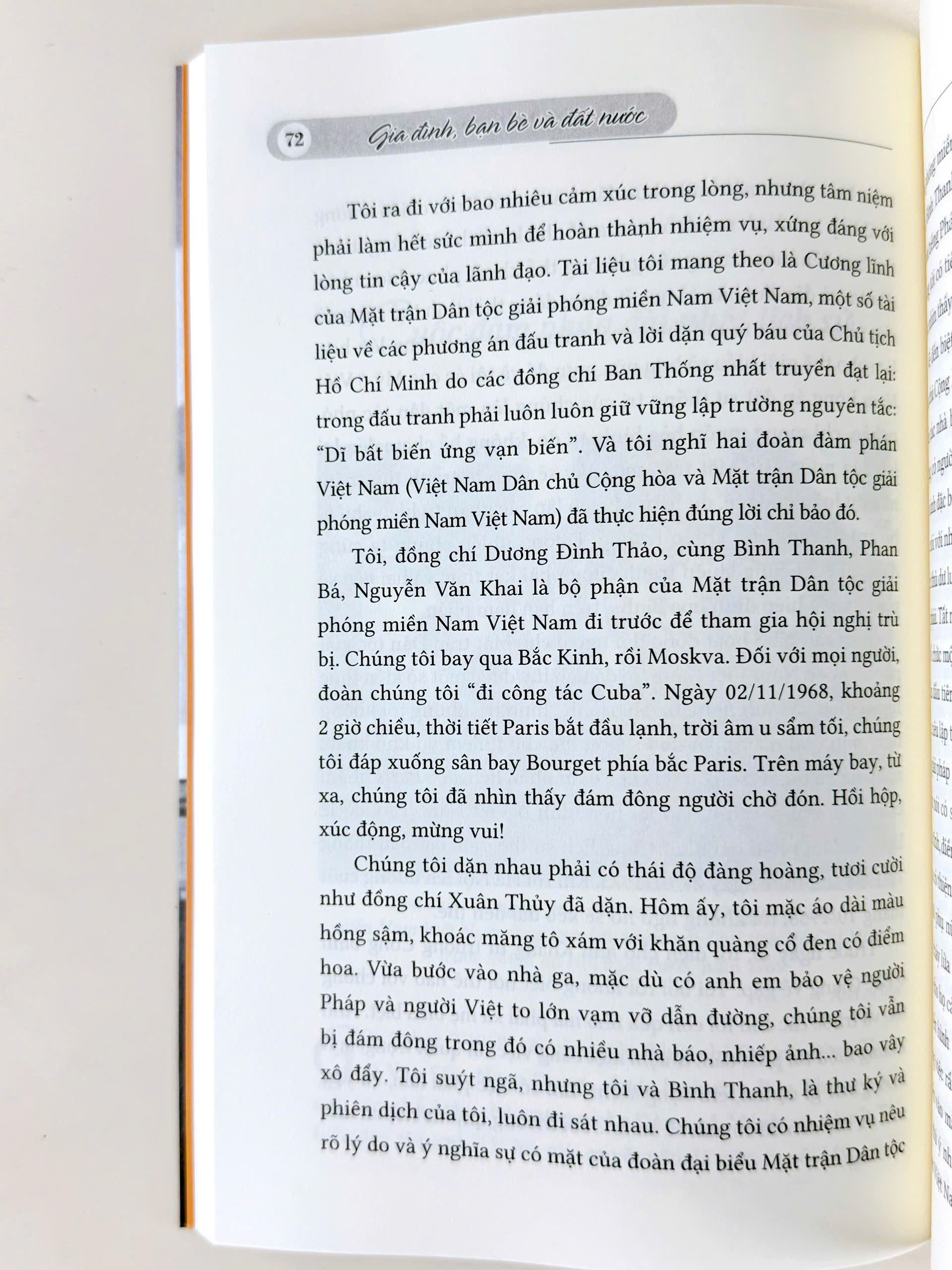 Sách Hồi Ký Nguyễn Thị Bình: Gia Đình, Bạn Bè Và Đất Nước (Phiên Bản Bìa Mềm) - Tái Bản 2025