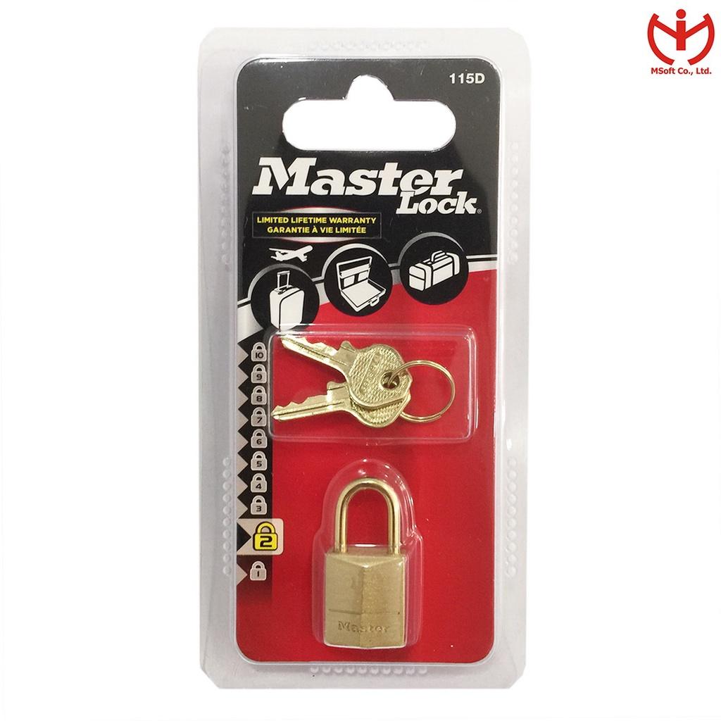 Khóa Vali Master Lock 115 EURD (Vàng đồng)