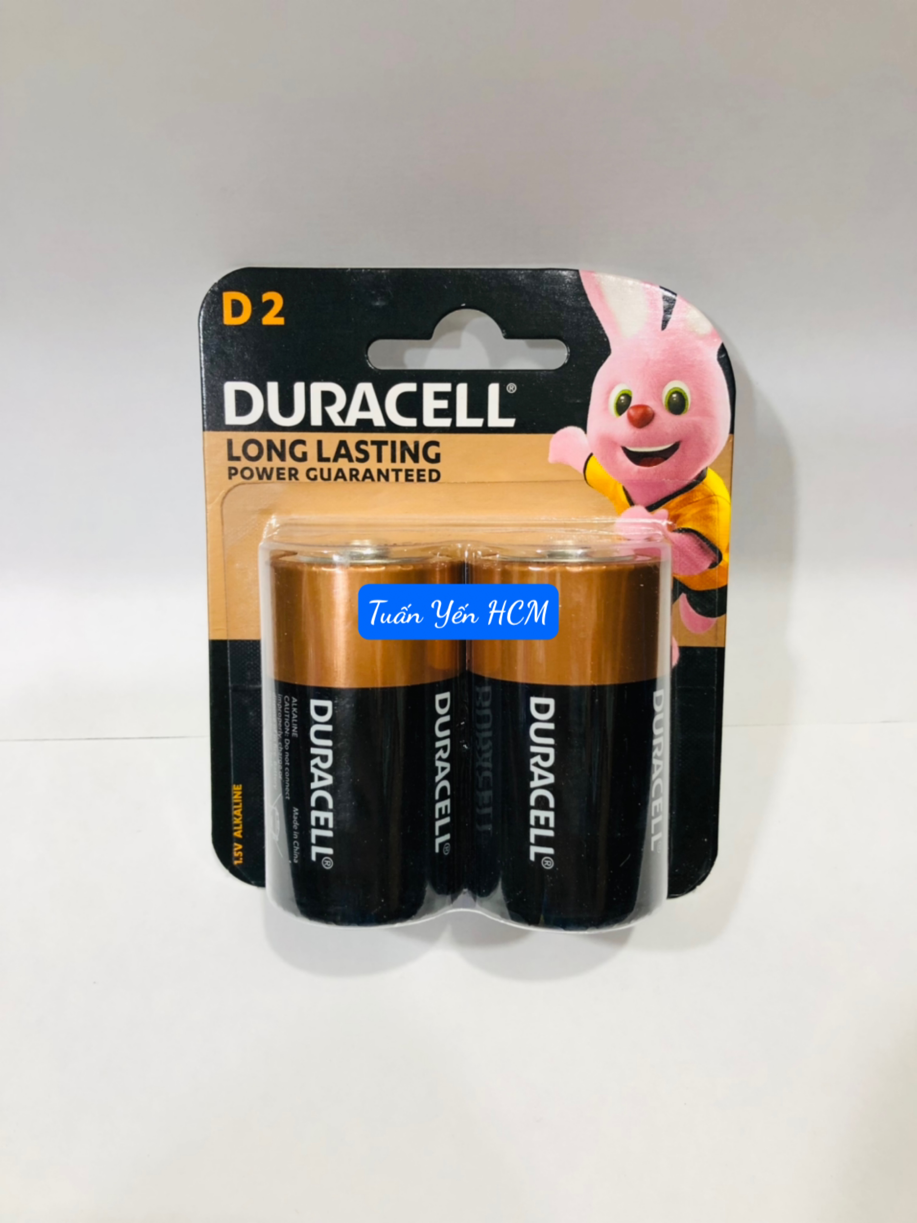 Pin đại D Duracell LR20,MN1300 Alkaline Duralock - Vỉ 2 viên