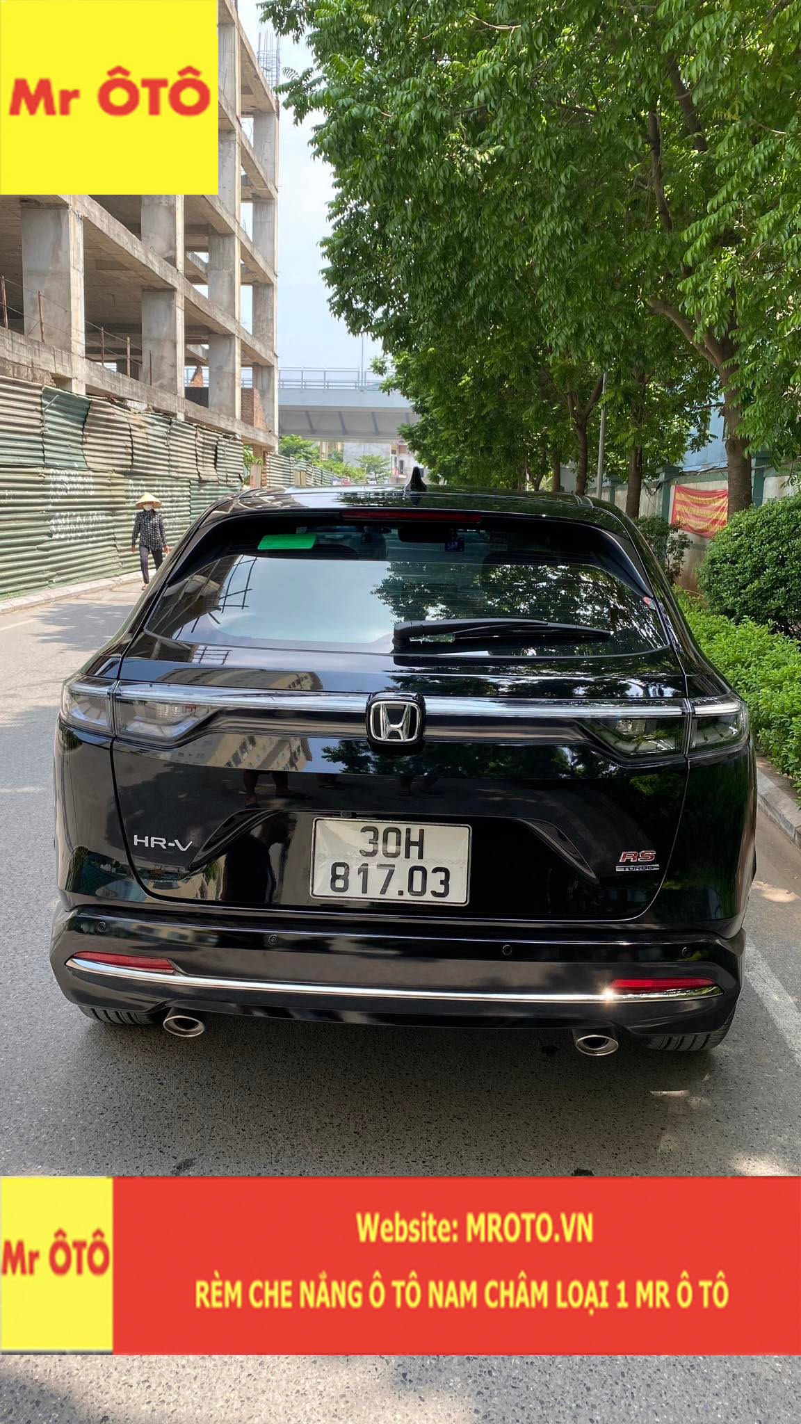 Rèm Che Nắng Xe Honda HRV 2022 - 2023 Hàng Loại 1 MR Ô TÔ