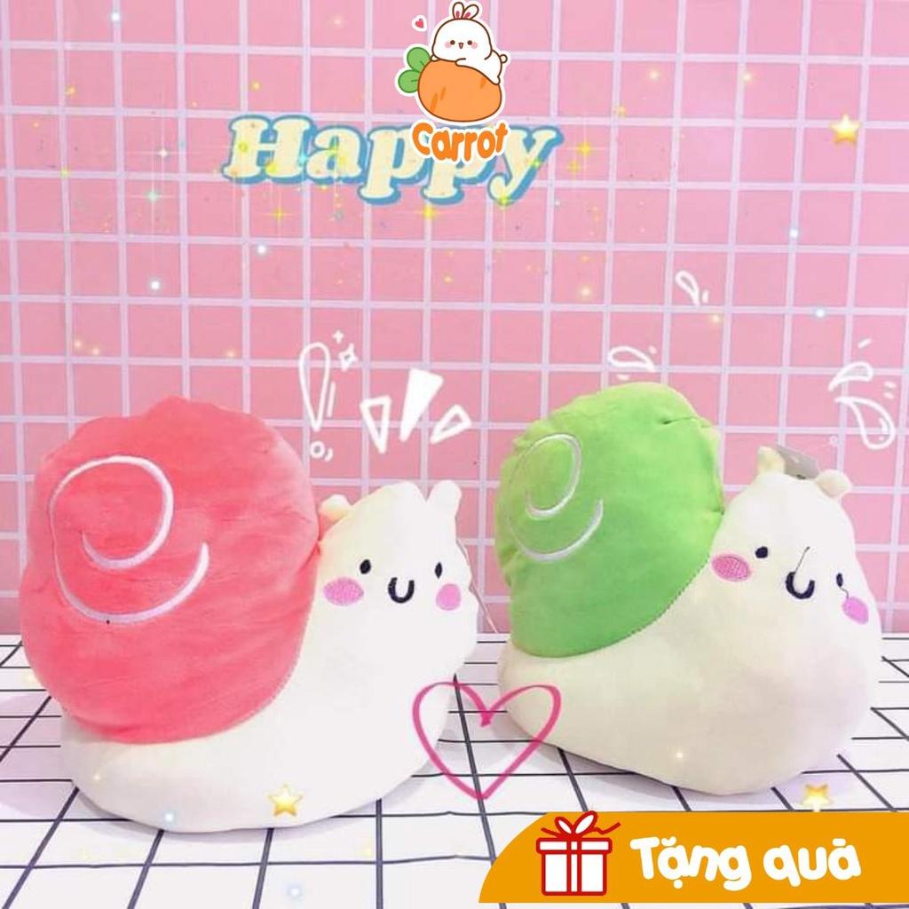 Gấu Bông Ốc Sên Cảm Xúc 2 Mặt Cực Đáng Yêu Chất Miniso cao cấp