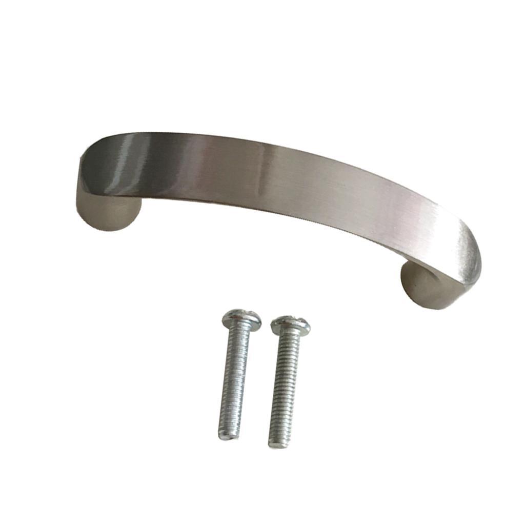 2xAluminum Brushed Nickel Kitchen Door Cabinet Drawer Handle Pulls 96MM 64MM 96mm