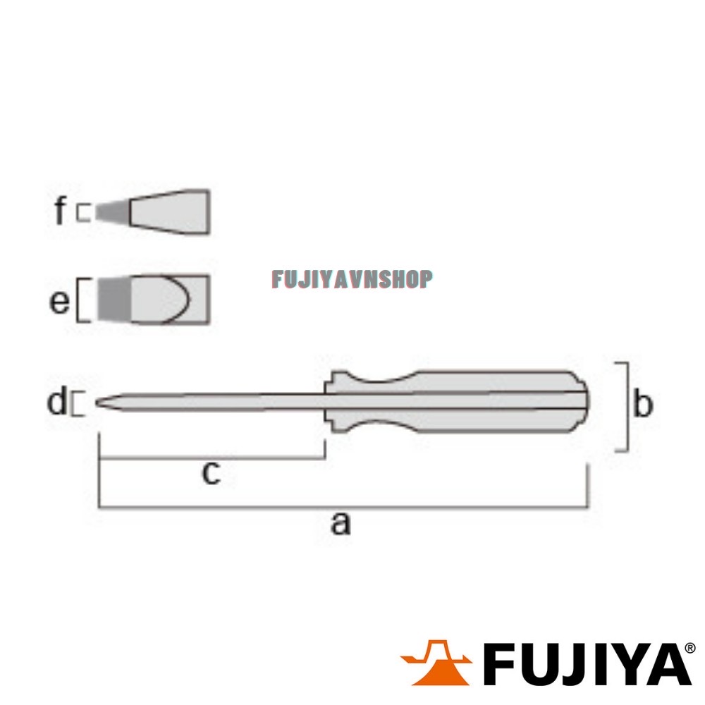 Tuốc nơ vít Fujiya FTSD-8-150-S