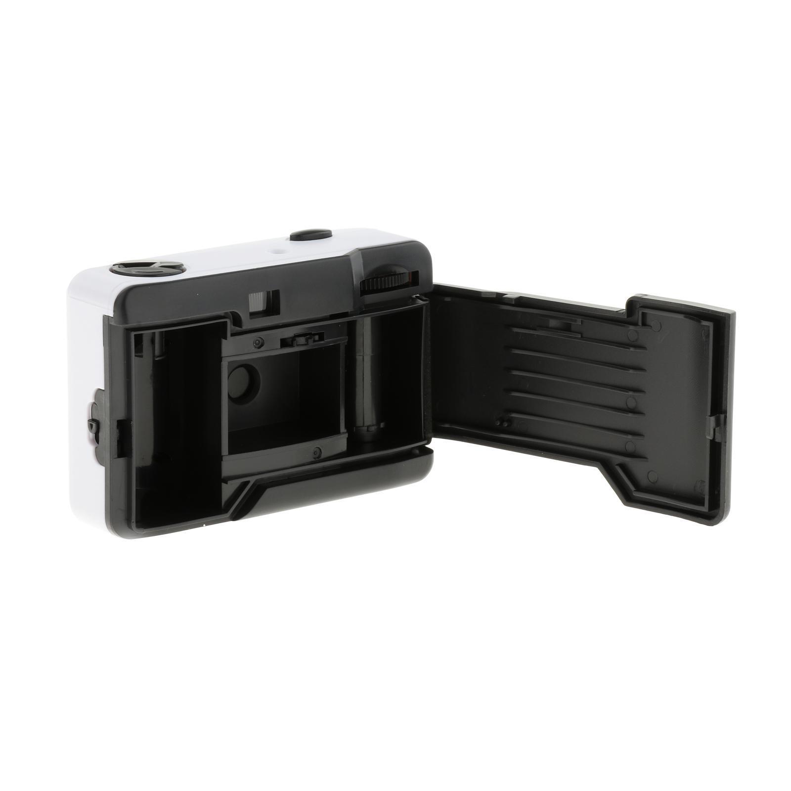 Compact Mini Camera Cute 35mm Film Parts for Photography Surfing Black Case