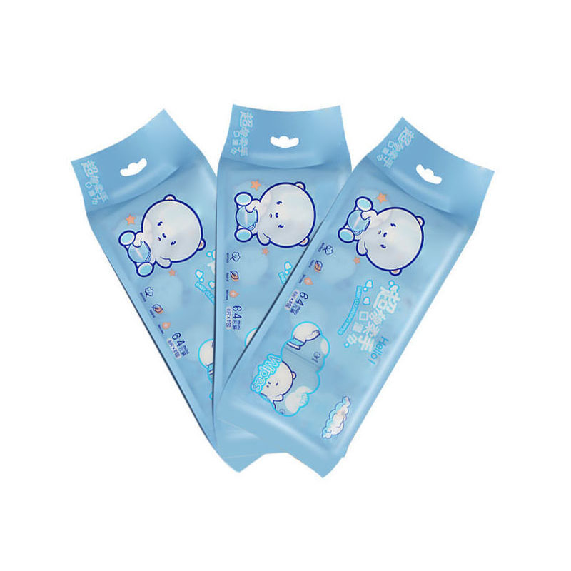 Khăn giấy ướt mini bỏ túi tiện lợi hình hoạt hình mau ngau nhien