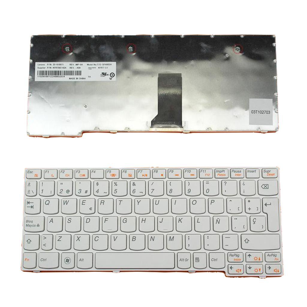 New Plastic ES Laptop Keyboard Compatible for Lenovo S10-3 S10-3S