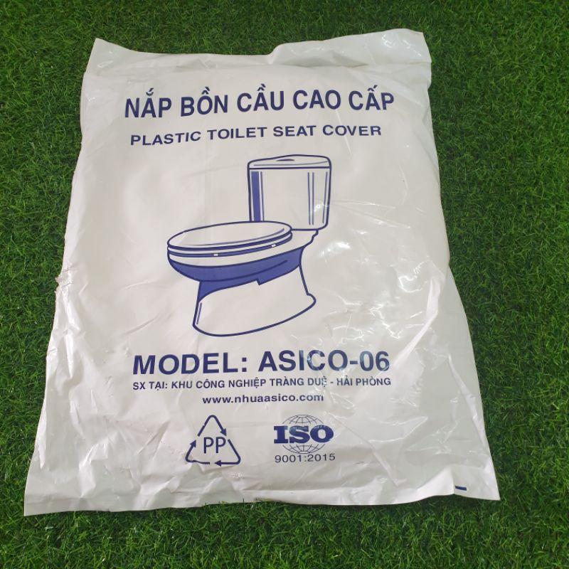 Nắp bồn cầu ASICO - 06 nhựa Plastic (Phù hợp với mọi loại bồn cầu....