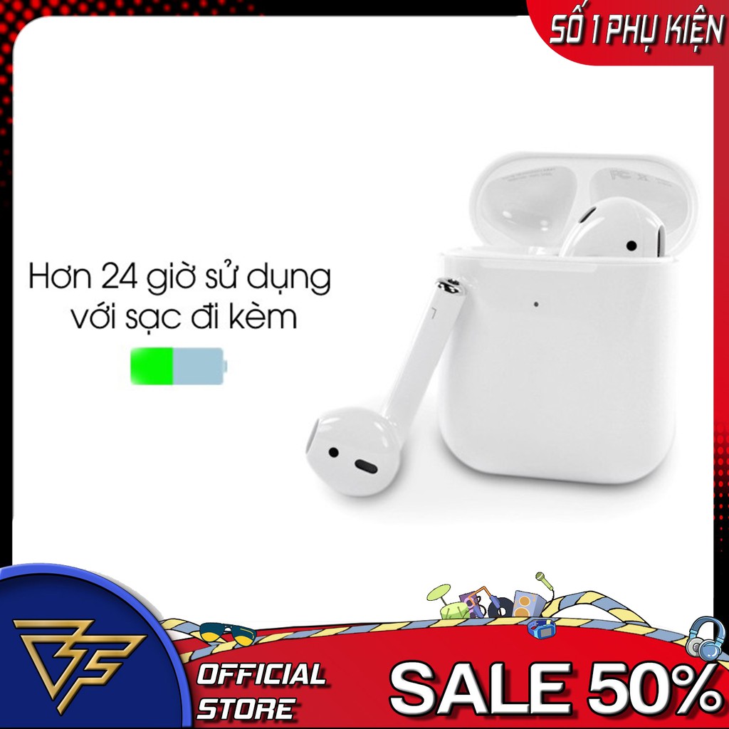 Tai Nghe Không Dây Bluetooth Kiểu Dáng TAI0AP2W - Thiết Kế Thời Trang - Sử Dụng Cảm Ứng Đa Điểm Điều Khiển