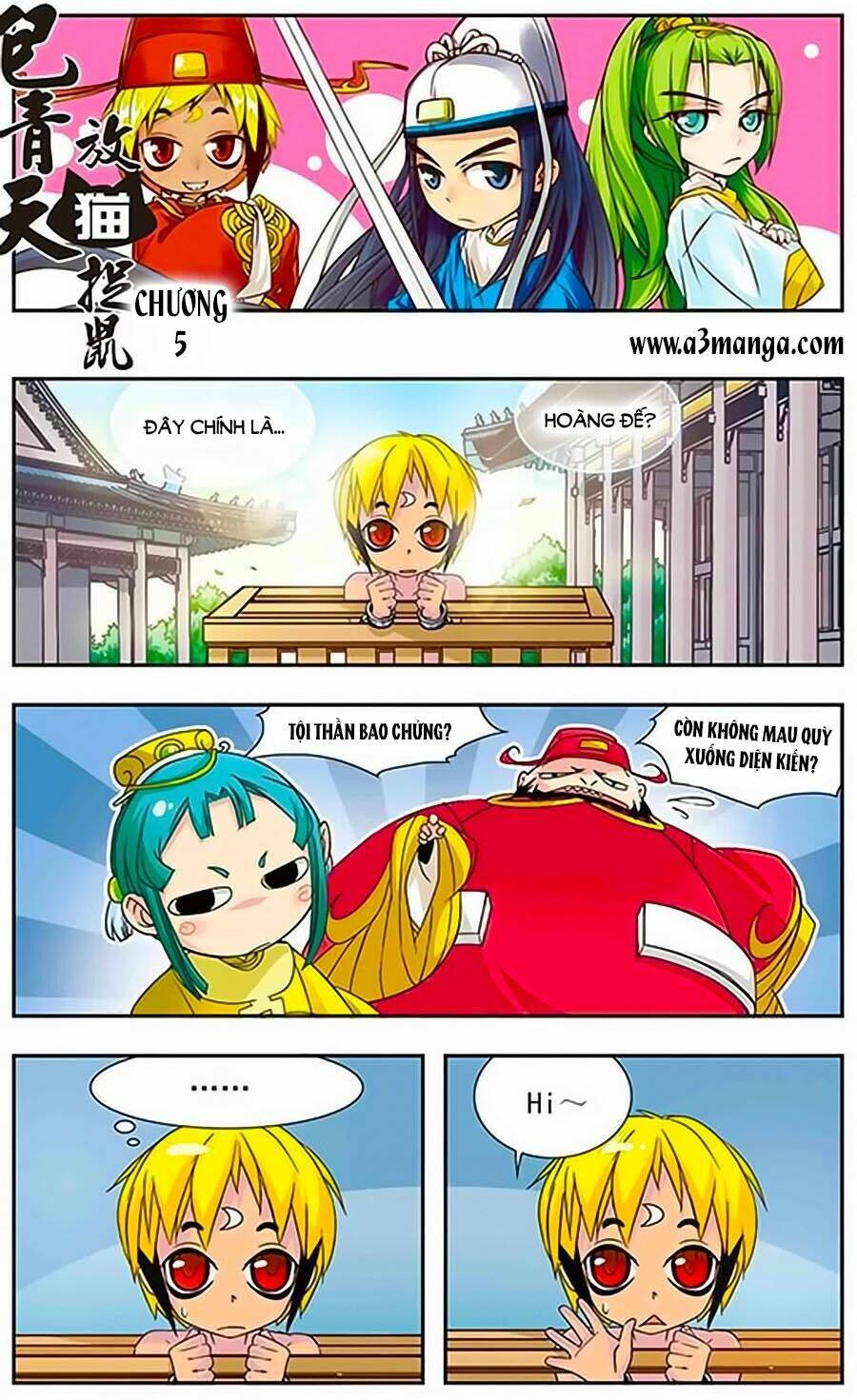 bao thanh thiên thả mèo bắt chuột chapter 5 1