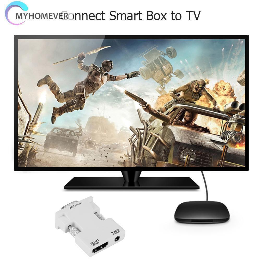 Đầu Chuyển Đổi Hdmi Sang Vga Có Cáp Âm Thanh 1080p