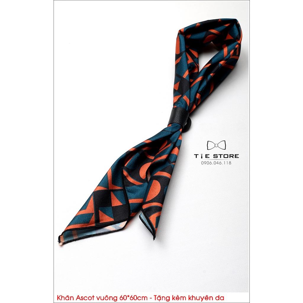 Khăn Ascot vuông 60*60cm - Khăn quàng trong áo sơ mi - New Collection