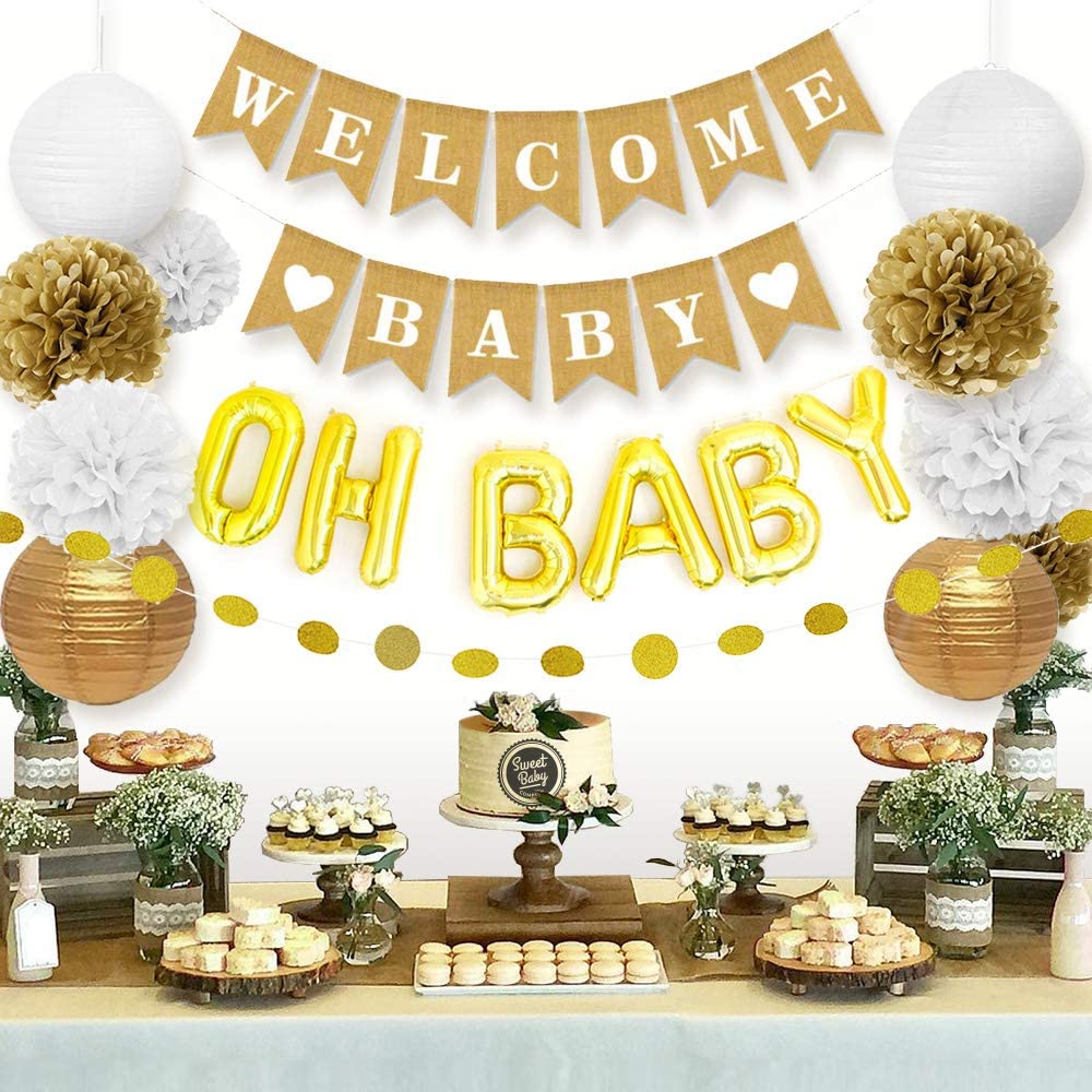 Bộ bong bóng trang trí tiệc Baby Shower tbgt13