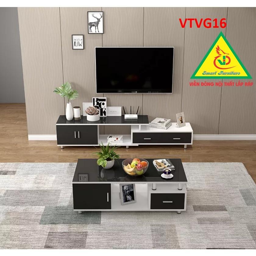 Kệ Tivi Hiện Đại cho phòng khách VTVG16 - Nội thất lắp ráp Viendong Adv
