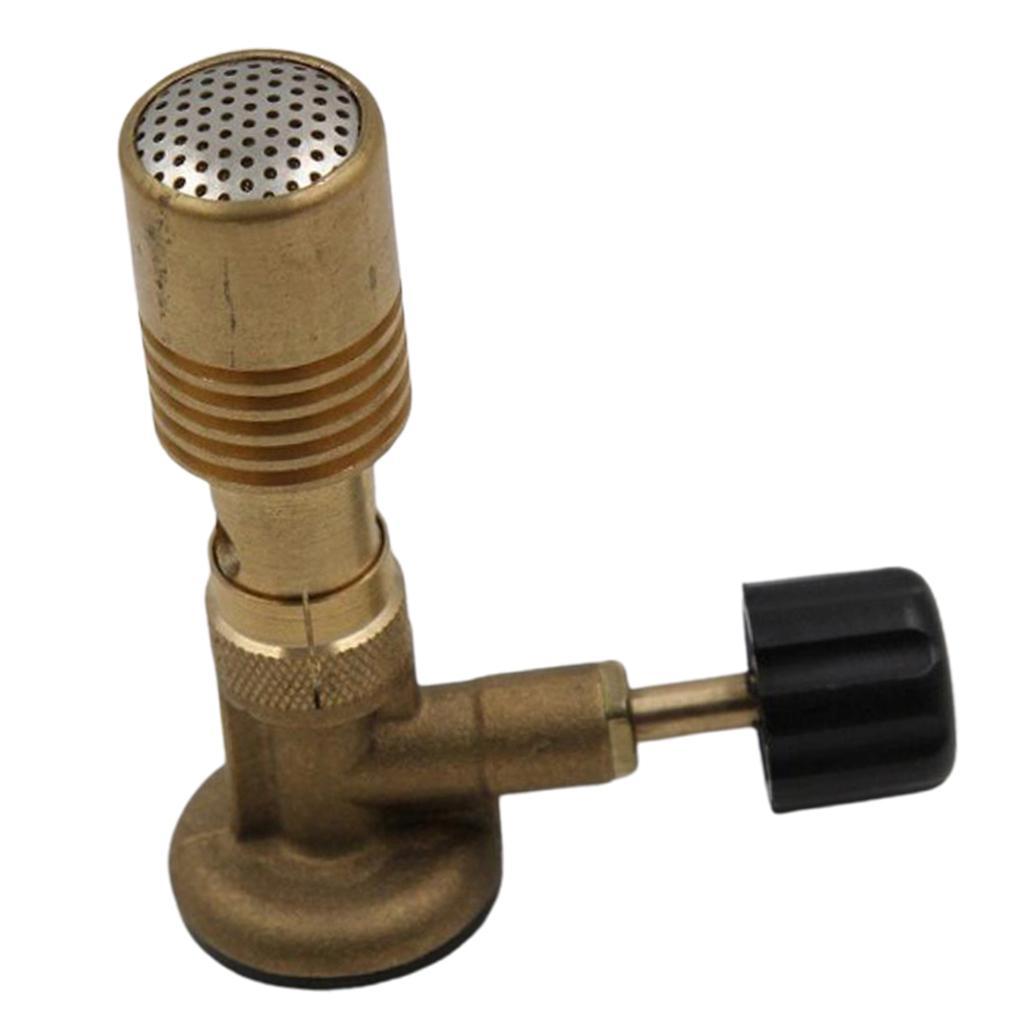 Portable Brass Propane Gas  Burner for Camping  Lab