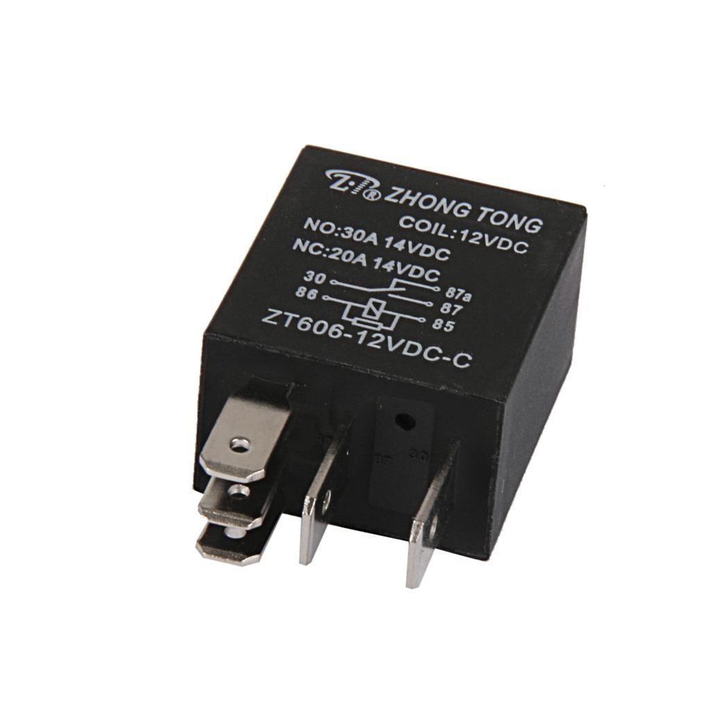 3Pcs Replacement Truck Automotive DC 20A/30A AMP SPDT Relay Relays 5 Pin