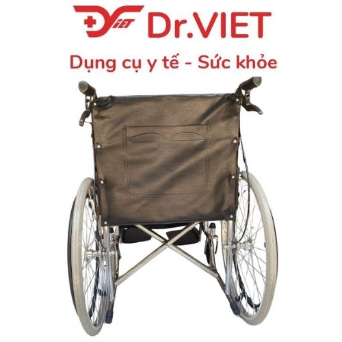 Xe lăn tay thép mạ Chrome GBM-061C