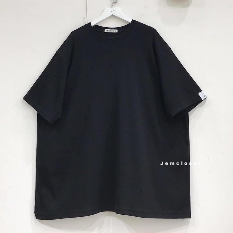 Áo Thun Trơn Form Thụng Tay Lỡ Unisex Nam Nữ Nhiều Màu Hot