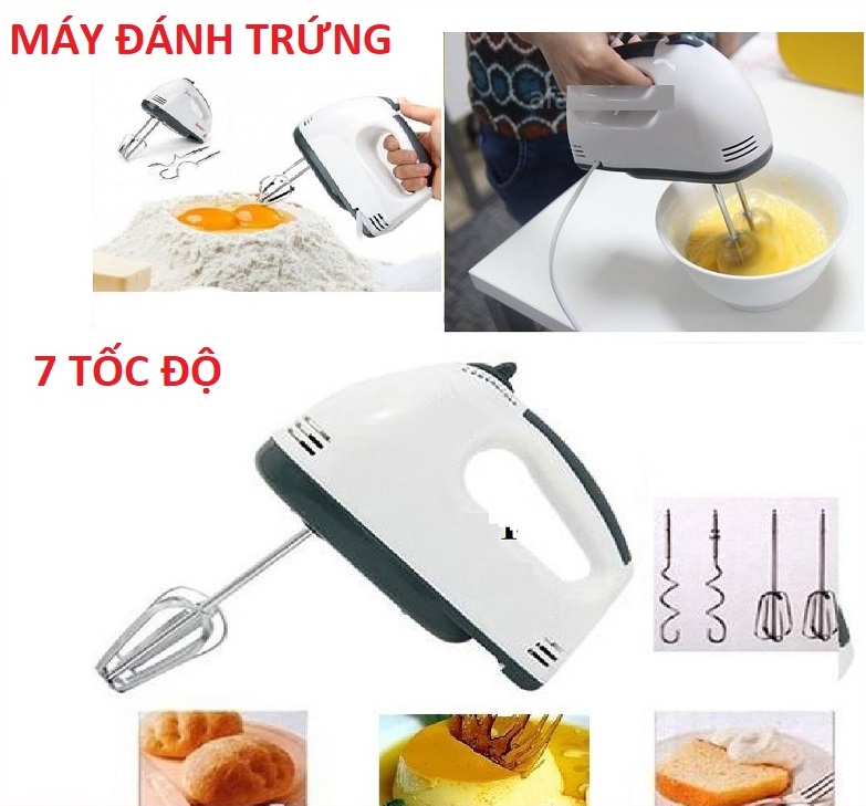 Máy Đánh Trứng Nhào Bột Cầm Tay YY-133 - Hàng Chính Hãng