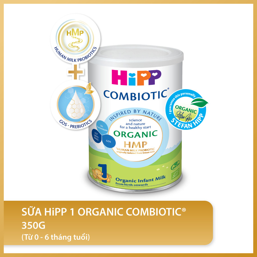 Sữa bột công thức HiPP 1 Organic Combiotic 350g