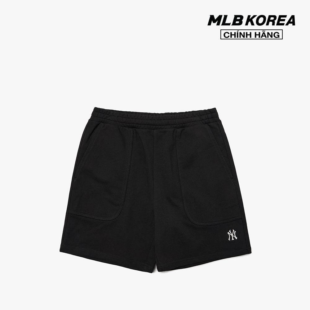 MLB - Quần shorts lưng thun Basic Small Logo 3ASPB0123