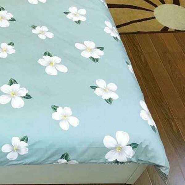 Bộ Drap Và Chăn Chần Cotton VH5-160-C-004A