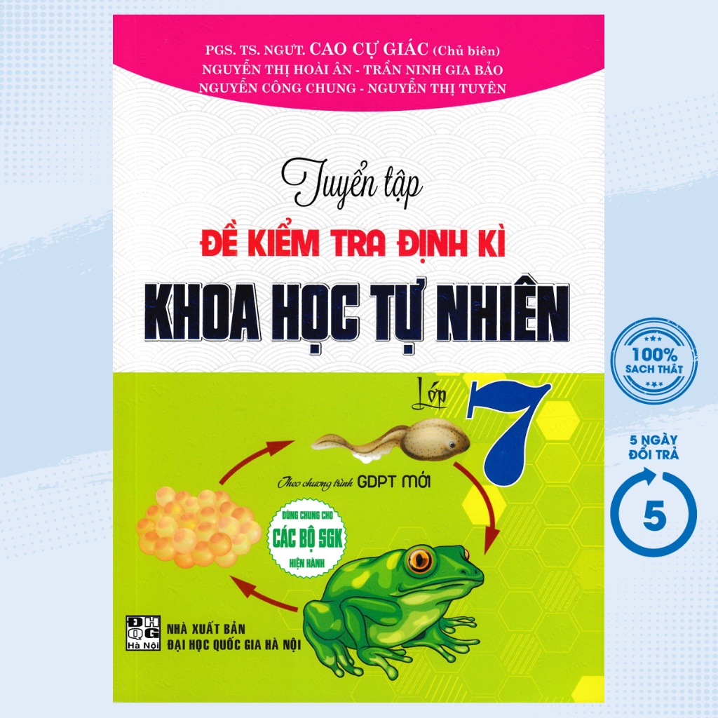 SÁCH bổ trợ- Tuyển Tập Đề Kiểm Tra Định Kì Khoa Học Tự Nhiên Lớp 7 _HA-MK