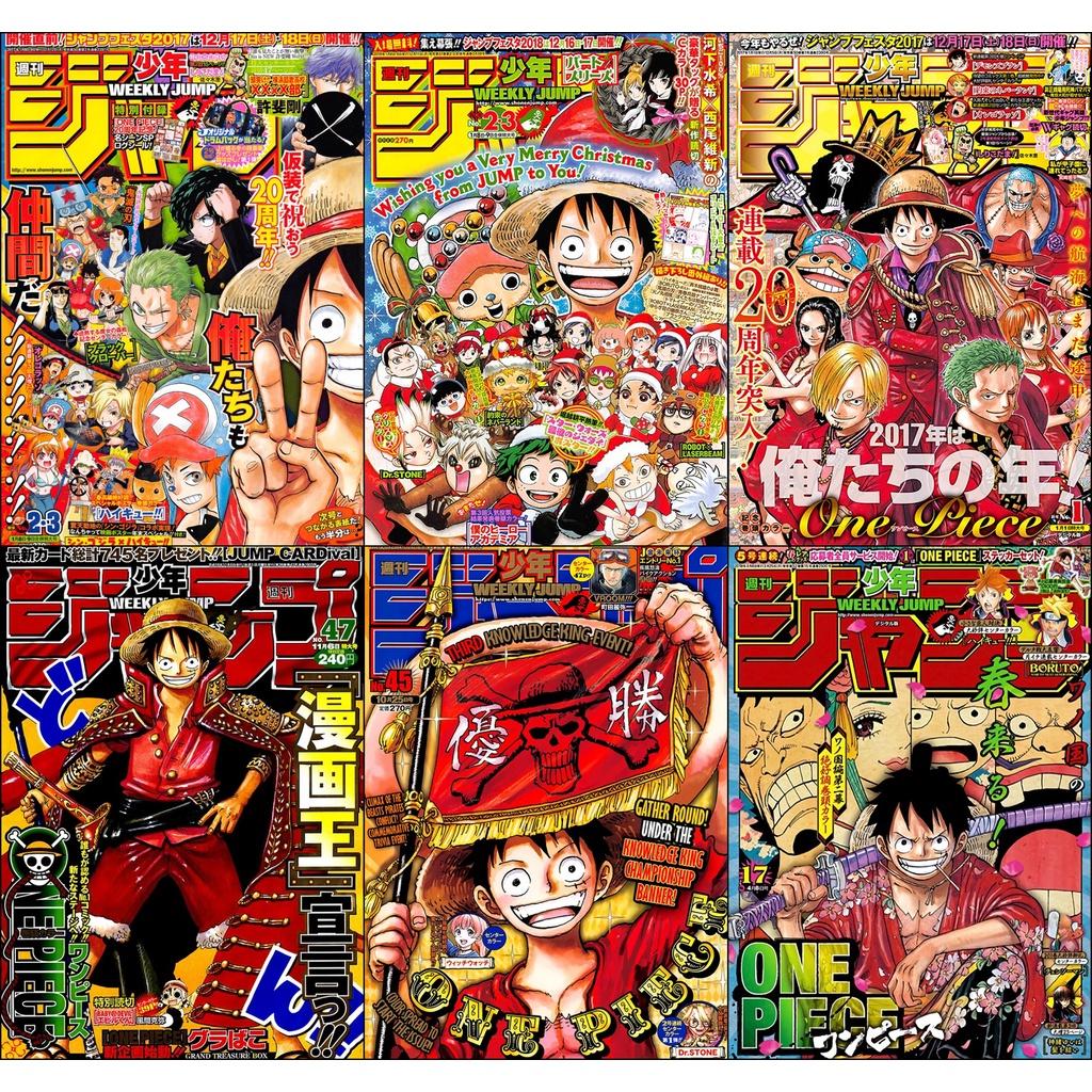 Bộ 6 Áp phích - Poster Anime One Piece - Vua Hải Tặc - A3, A4, A5