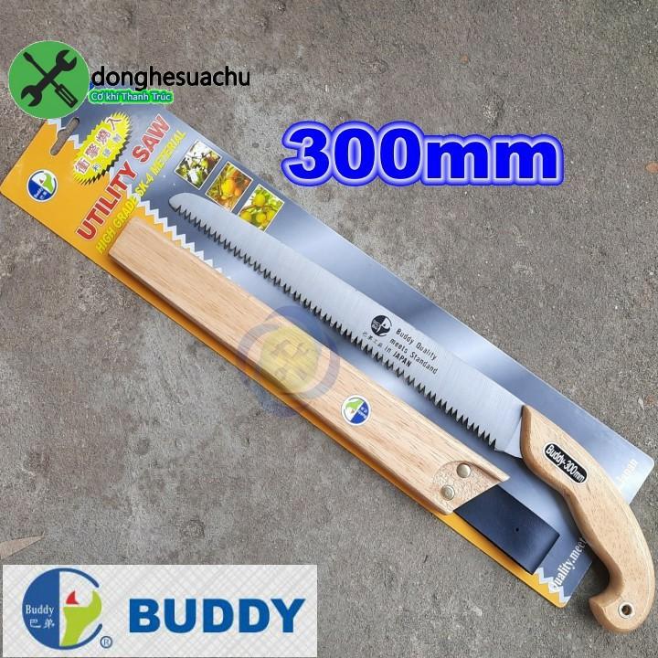 Cưa gỗ Đài Loan Buddy C0007 300mm cán gỗ vỏ gỗ