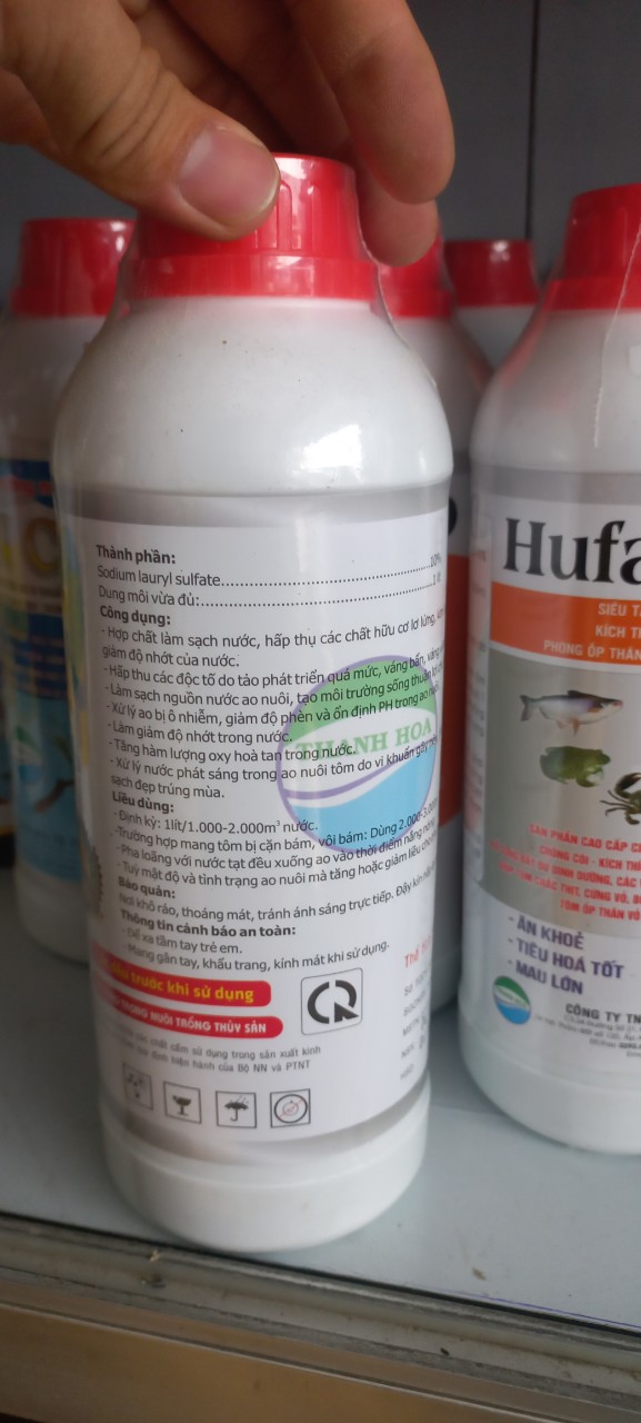 Hufa Siêu Tăng Trọng Tôm Cá 1lit