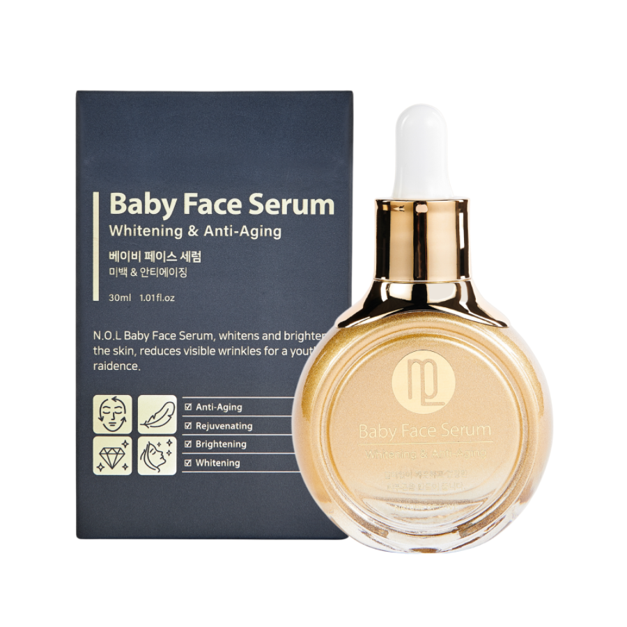 Tinh chất chống lão hóa da cung cấp dưỡng chất chăm sóc chuyên sâu, thẩm thấu cực nhanh-BABY FACE SERUM 