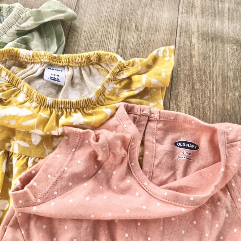 Jumsuit bé gái chất cotton mềm xuất dư