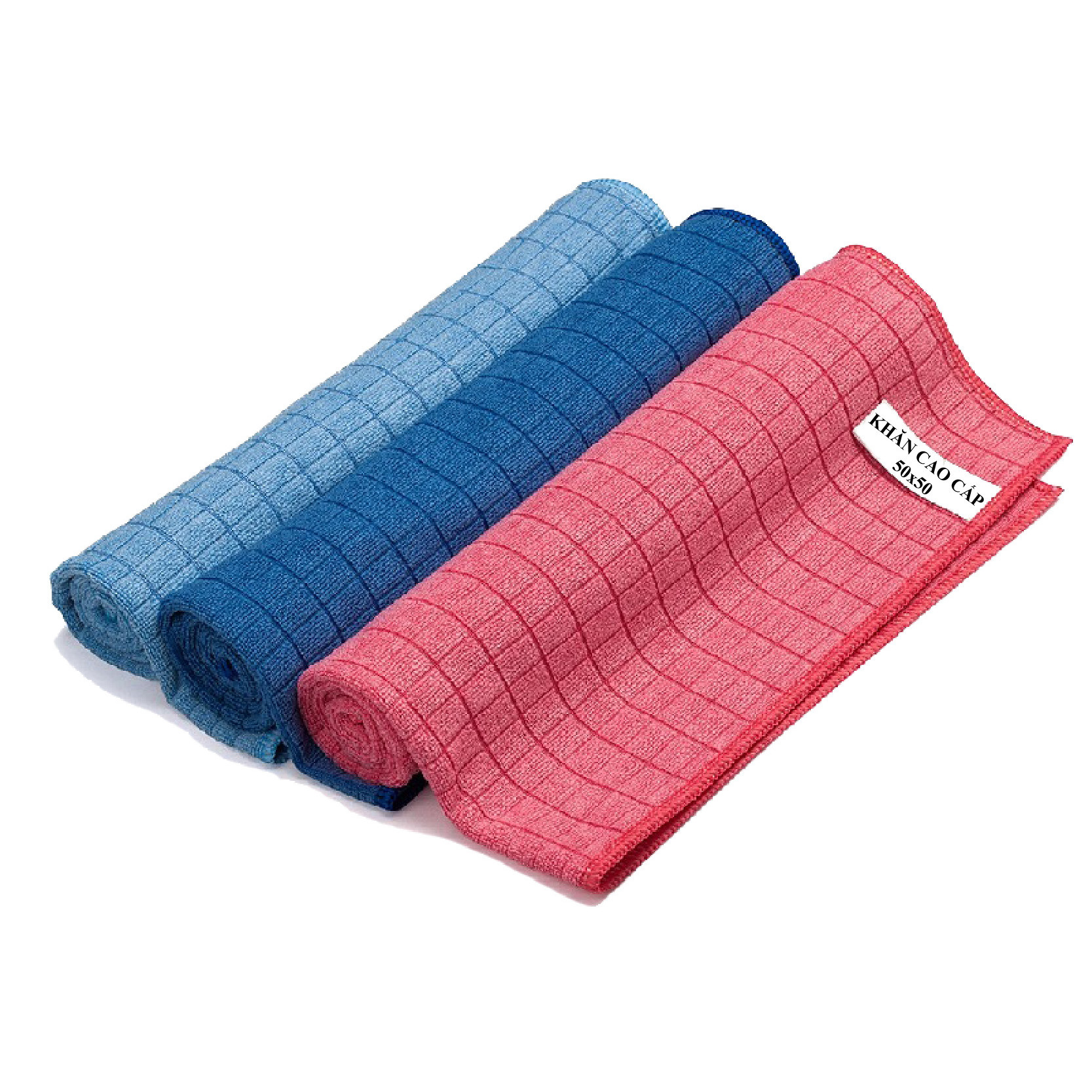 Khăn lau chuyên dụng cho xe máy xe hơi chuyên dụng 50x50cm