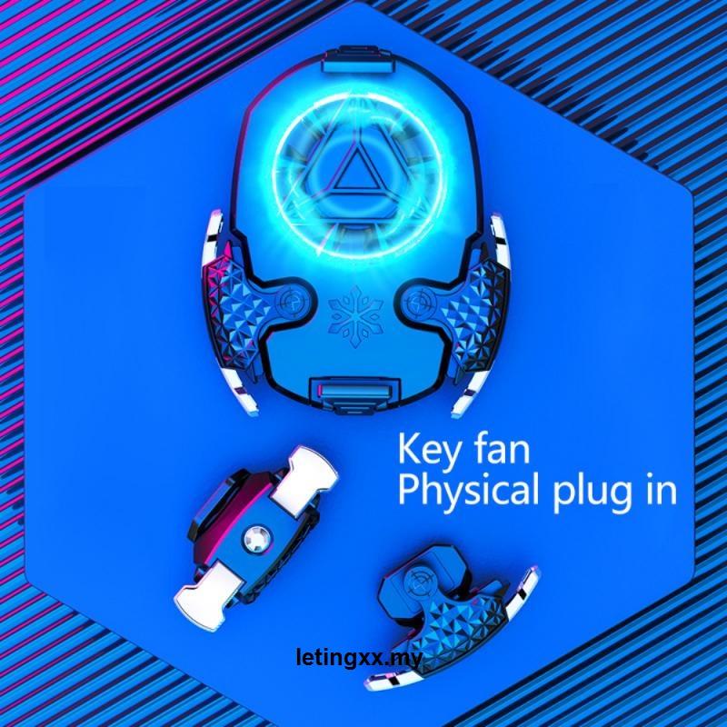 Quạt Tản Nhiệt 2 Kiểu Chơi Game Cho Điện Thoại Iphone Xiaomi Huawei Samsung