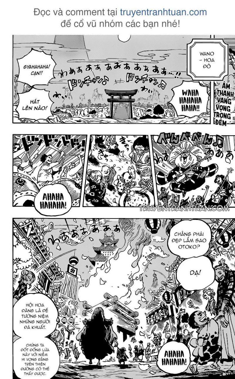 đảo hải tặc - one piece chapter 1016 2