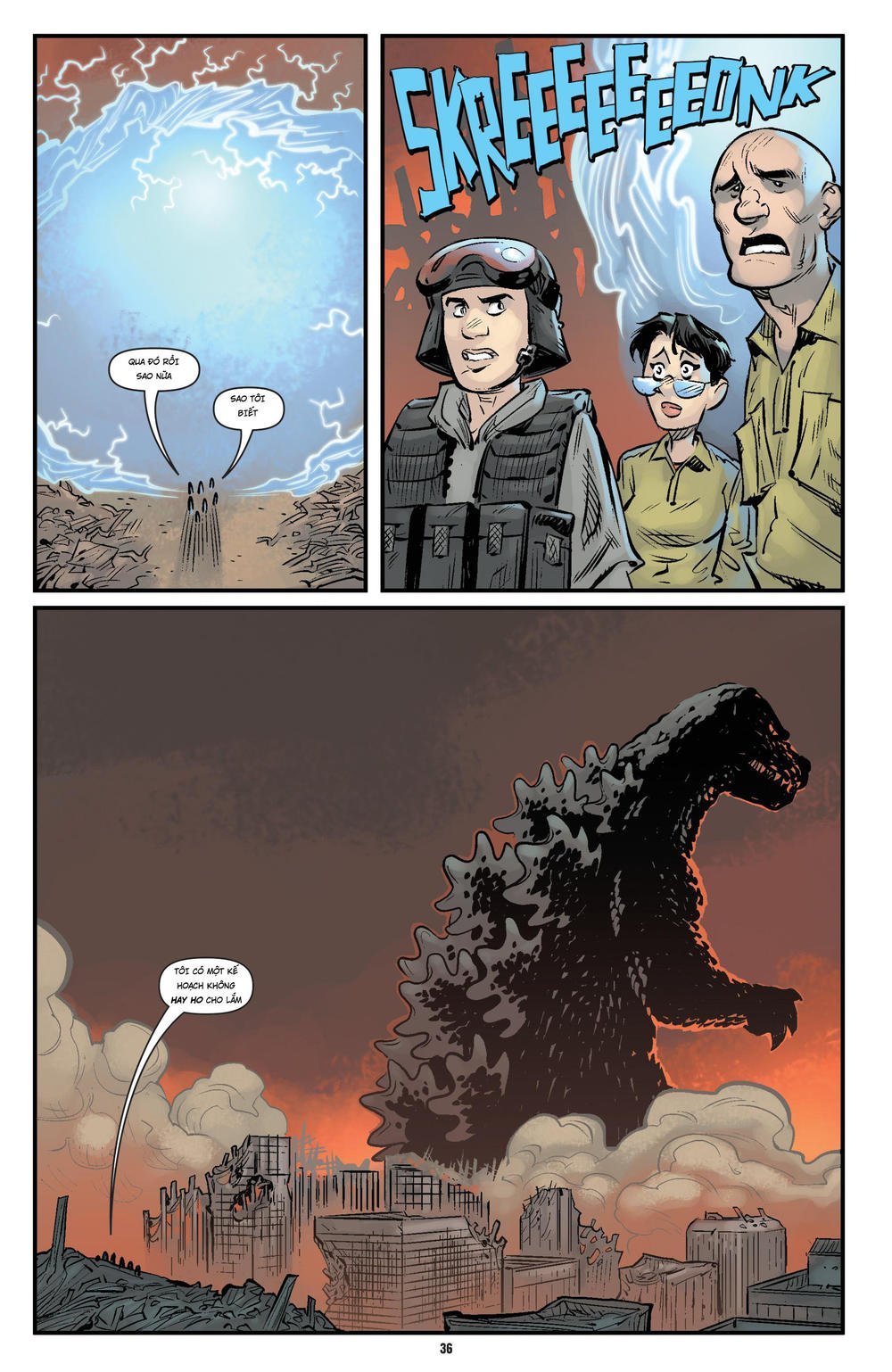 đại chiến godzilla chapter 1 32