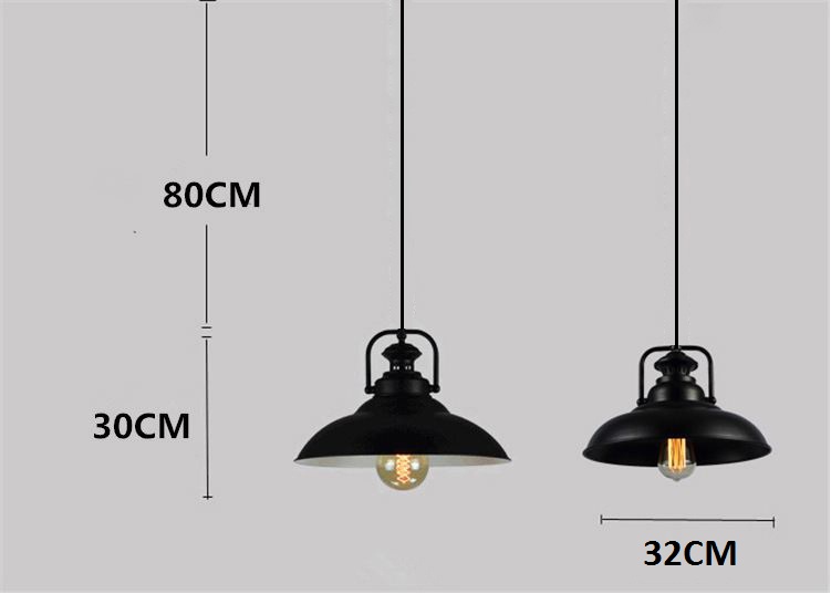 Combo 3 đèn thả CEVERUS cổ điển - kèm bóng Led chuyên dụng