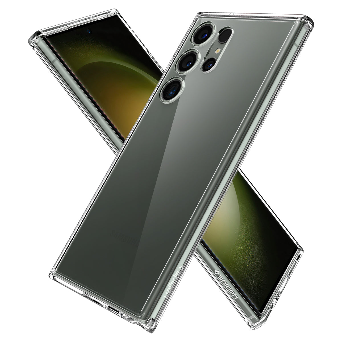 Ốp Lưng dành cho Samsung Galaxy S23 Ultra Spigen Ultra Hybrid - Hàng Chính Hãng