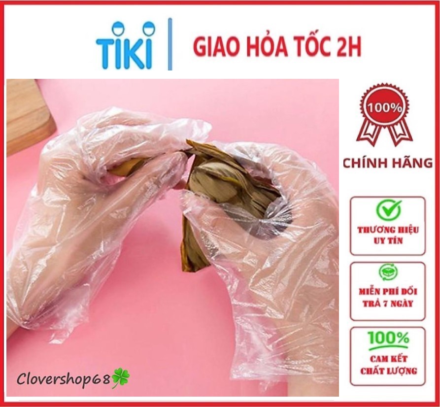 Combo 100 găng tay vệ sinh siêu dai, tiện dụng