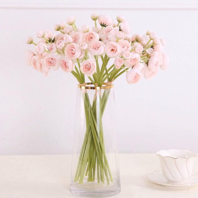 Hoa giả - Bó TRÀ NHÍ cao cấp nhập khẩu, hoa cô dâu hoa decor trang trí cao cấp