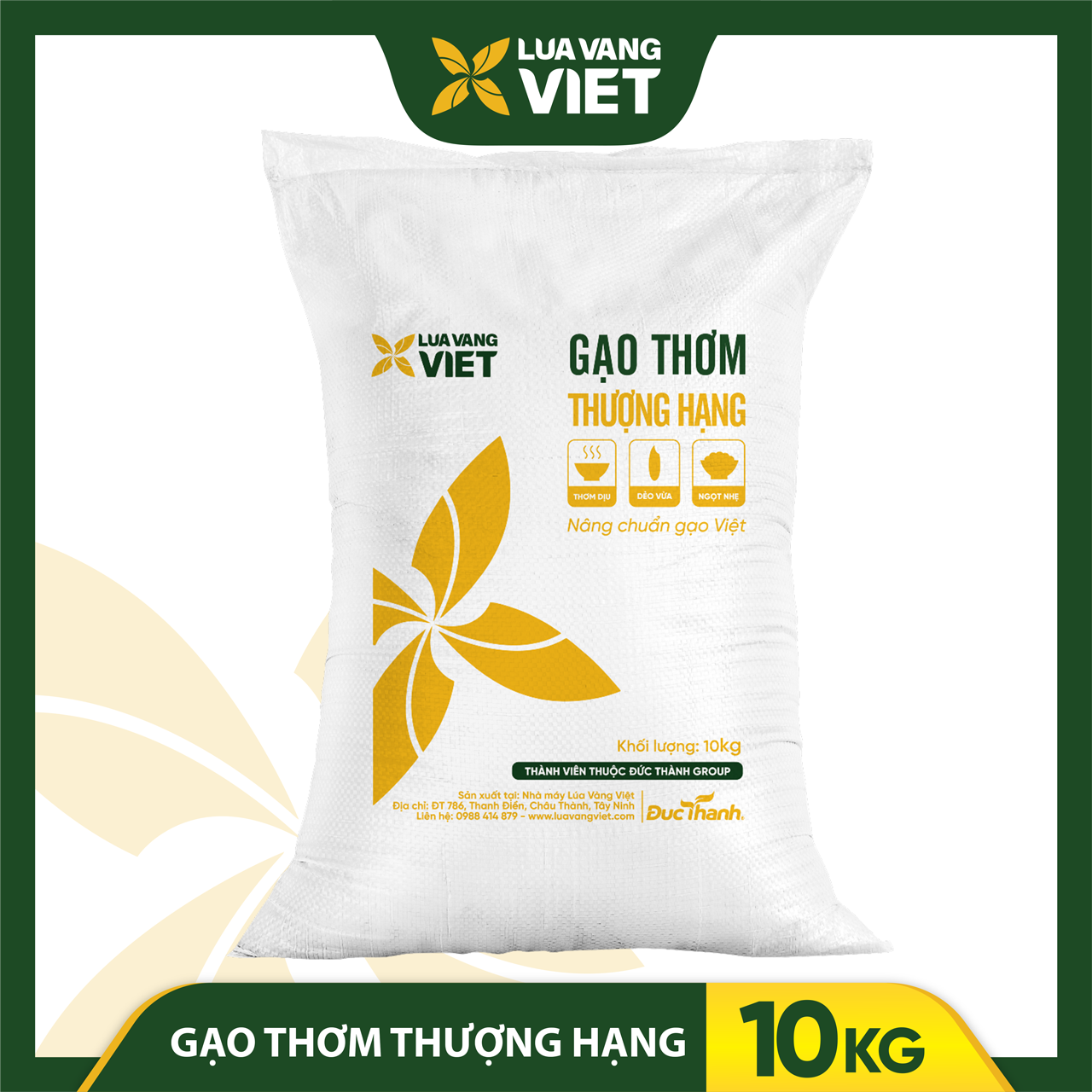 Gạo Thơm Thượng Hạng bao 10kg