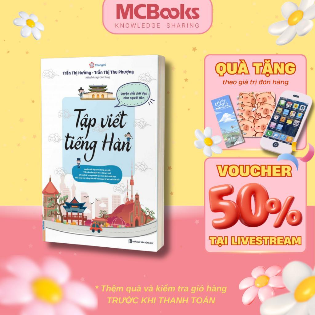 Sách - Tập Viết Tiếng Hàn - MCBooks