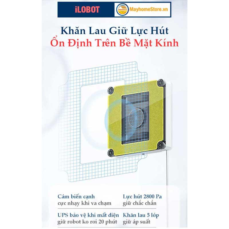 Khăn Lau Kính Cho Robot iLOBOT Vuông Model HCR 05A & HCR 03