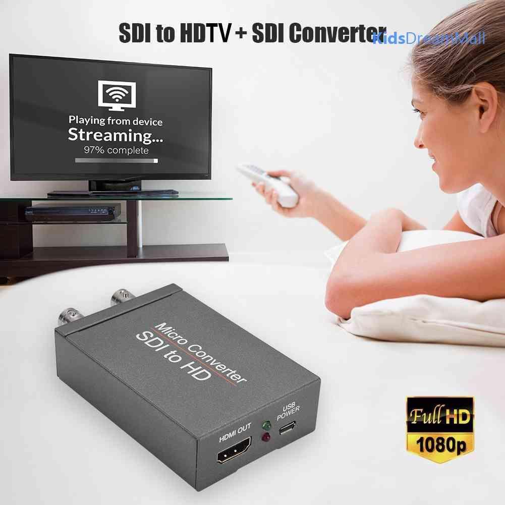 Mới Bộ Chuyển Đổi Tín Hiệu Âm Thanh HD 3G SDI Sang HDMI BNC Sang HDMI