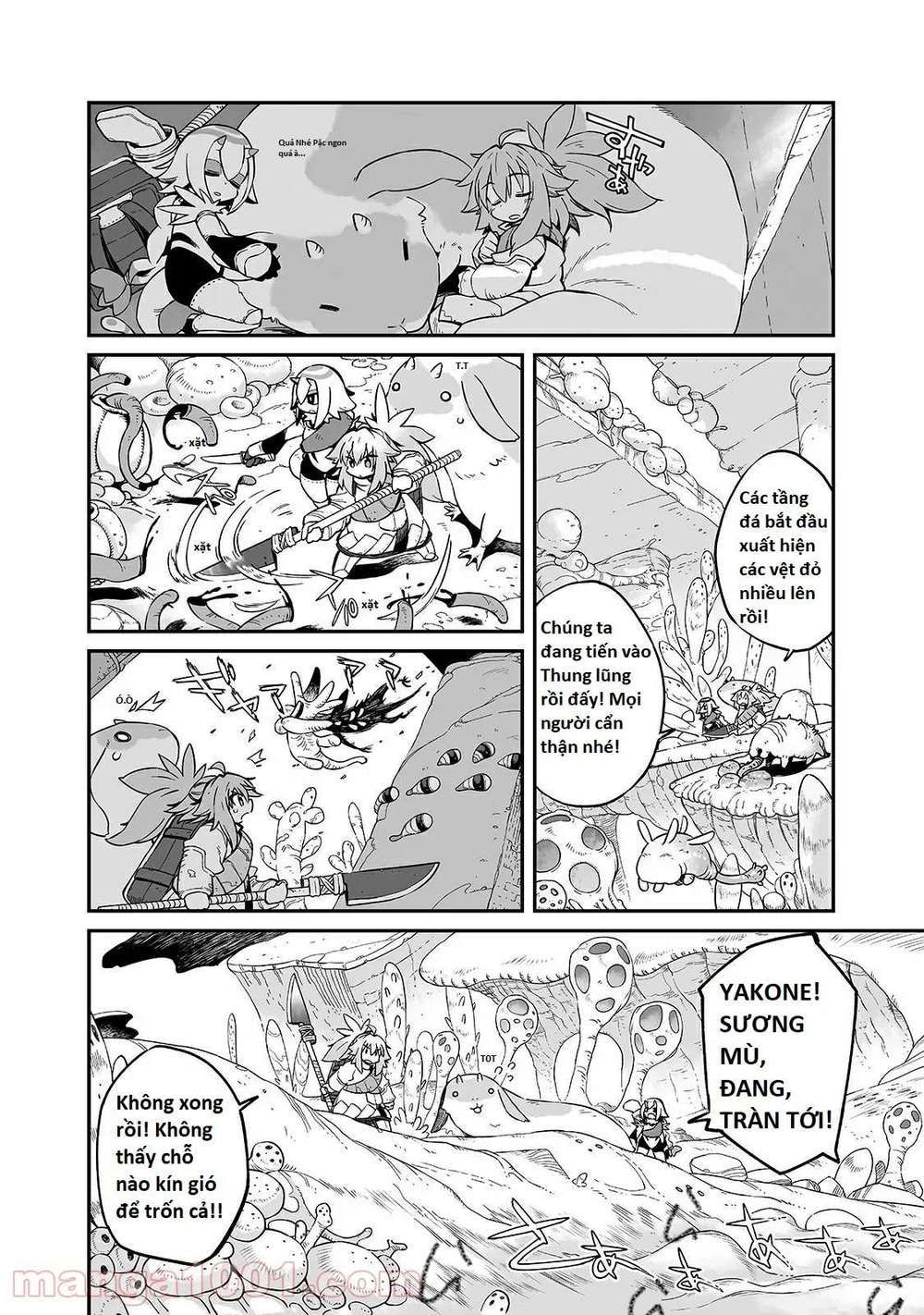 ngay cả khi hậu tận thế, thật hạnh phúc vẫn còn được sống... chapter 18 8