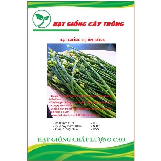 Hạt giống rau hẹ ăn bông CT133 - Gói 2gram