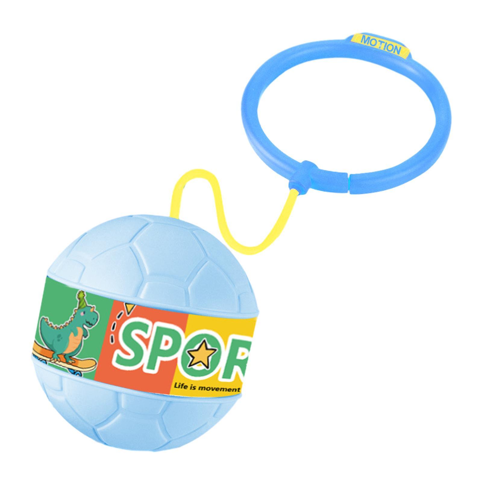 Ankle Skip Ball Exercise Skipping Toy flashlights Jumping Game Rope Ball Playground Equipment for Party Game Outdoor Activities
