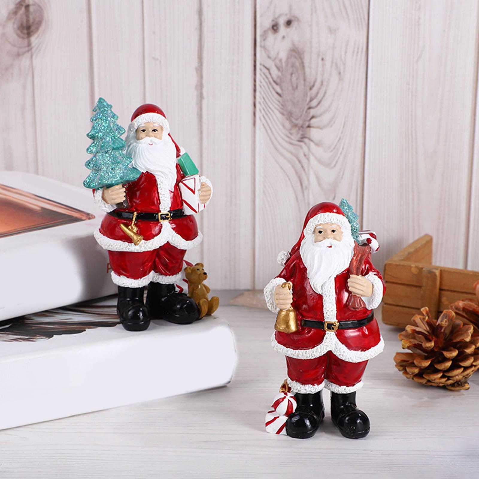 Tượng Trang Trí Giáng Sinh Ông Già Noel Santa Claus Figurine Statue