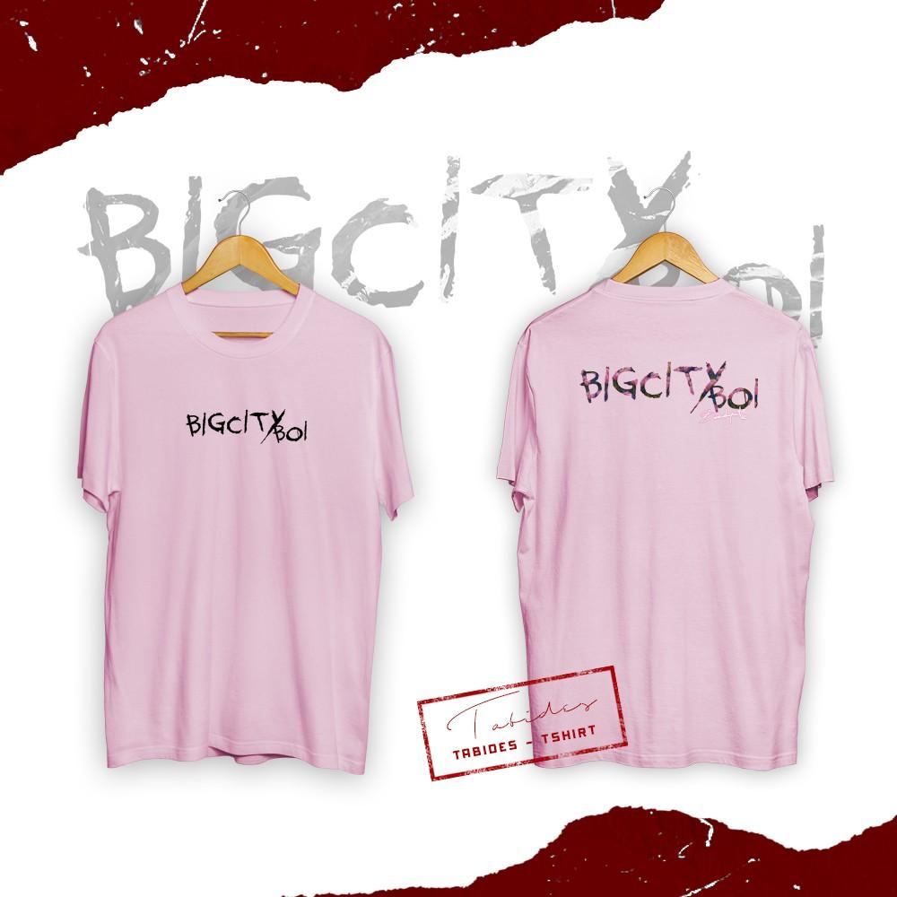 ÁO THUN BIGCITYBOI MÀU HỒNG
