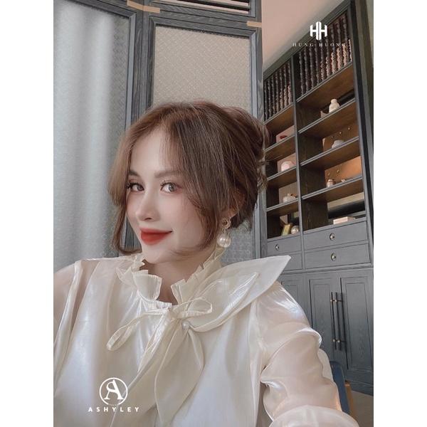 Áo sơ mi nơ tay cao cấp