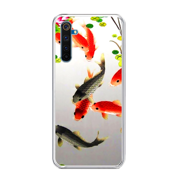 Ốp Lưng Dẻo Cho Điện Thoại Realme 6 Pro – 01287 0150 FISHES03 – Hàng Chính Hãng
